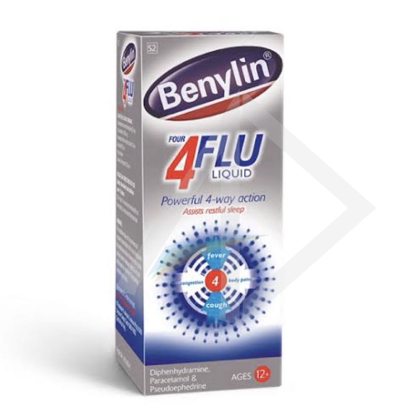 Nunua Benylin 4 flu syrup,200mls - AfyaDepo Platform