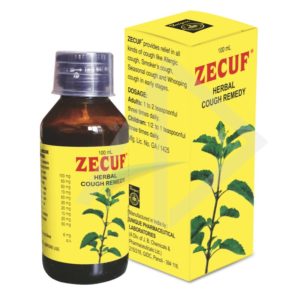Zecuf  Herbal cough Syrup,100mils