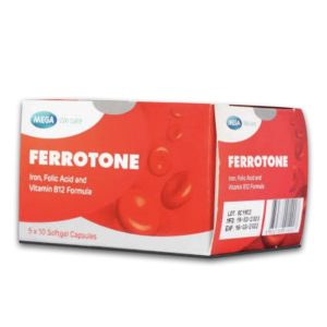 Ferroton Iron & mineral capsule - 10's