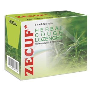 Zecuf  Herbal Cough Lozenges,20pcs