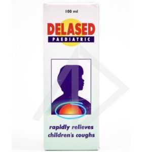 Delased Pediatric Cough Syrup,100mils