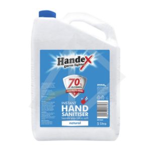 Handex Instant Hand Sanitizer, 5lts