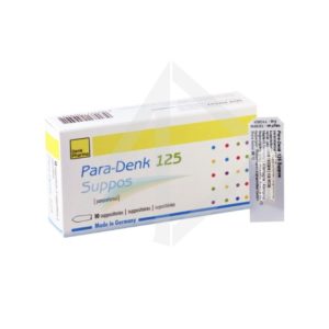 Para-denk 125mg  Suppositories, 1’s