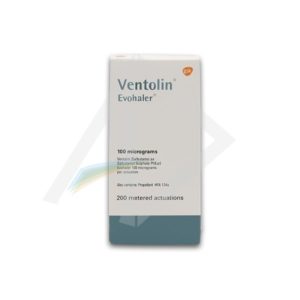 Ventolin 100mcg evohaler -200doses