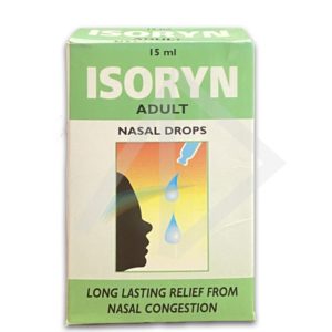 Isoryn Adult Nasal Drop, 15mls