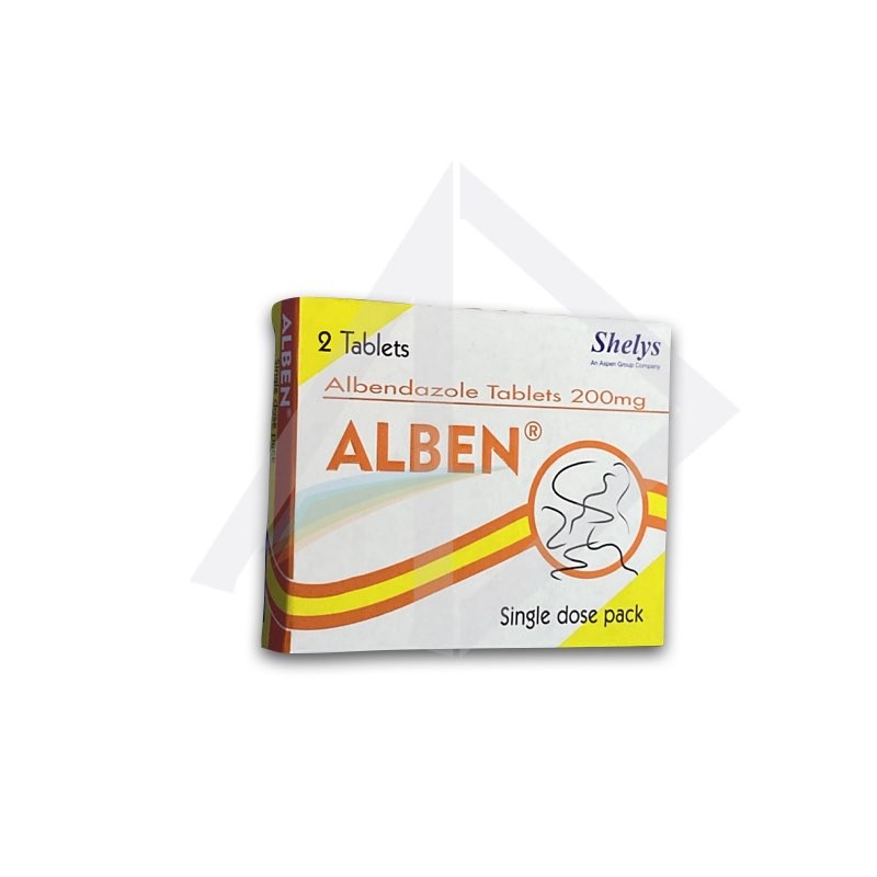 Alben 200mg tablet-2's