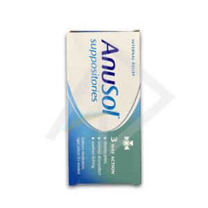 Anusol suppositories,6's