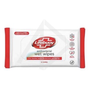 Lifebouy Antiseptic wet wipes,10pcs