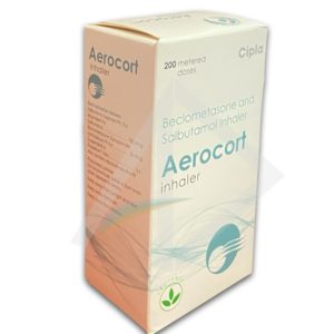 Aerocort Inhaler 200 doses,1's
