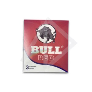 Bull Red - 3 latex condoms pack,1's