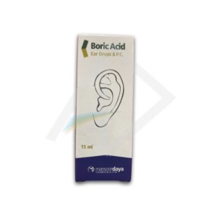 Boric Acid Ear Drops, 15 ml