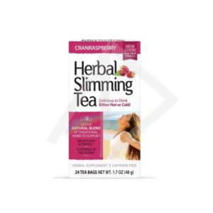Cranraspberry Herbal Slimming Tea, 24 Bags