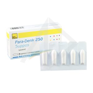 Para denk 250mg Suppository, 1's