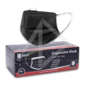 Black Surgical Mask (Barakoa Nyeusi),50's