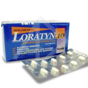 Loratyn 10mg tablet , 10’s