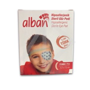 Hypoallergenic Sterile Eye Pads, 5's
