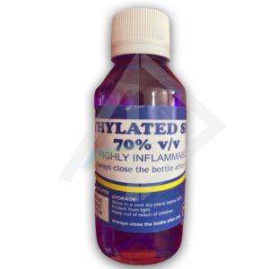 Methylated spirit 70%, 100mls