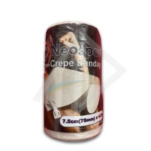 Neosport Crepe bandage 7.5cm x4.5cm Stretched,1's
