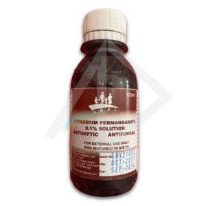 Potassium Permanganate 0.1% Solution,100mils