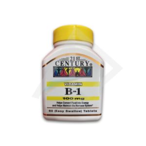 Vitamin B1, 100mg tablets - 60's