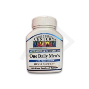 One Daily Men Multivitamin with Carotenoids, 60 Tablets