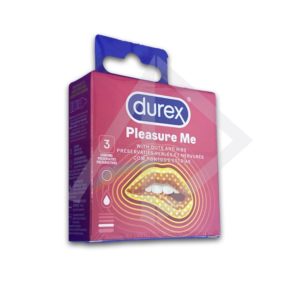 Durex pleasure Me - 3 latex condoms pack,1's