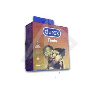 Durex Feels - 3 latex condoms pack,1's