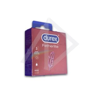 Durex Fetherlite - 3 latex condoms pack,1's