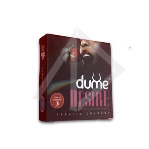 Dume desire - 3 latex condoms pack,1's