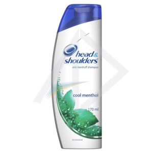 Head and Shoulders cool menthol anti-dandruff shampoo, 170mils