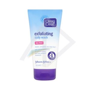 Clean & Clear exfoliating daily facial wash, 150mils