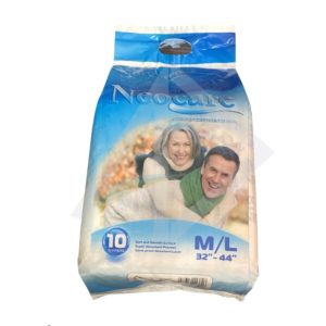 Neocare Adult Incontinance Diapers ,10's
