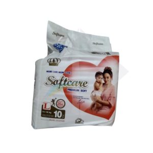 Softcare baby Diapers, 10’s -14's