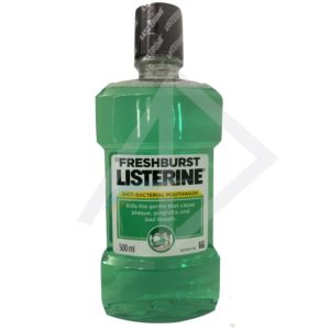 Listerine Fresh Burst Mouthwash - 500ml