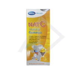 Nat C Yummy Gummies,25's