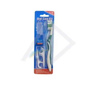Oral Care Kit (Toothbrush, Floss and Toothpick),1's