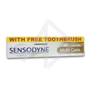 Sensodyne Multicare with a free toothbrush,75mils