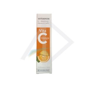 Avalife Vitamin C 1000mg Effervescent tablets,20's