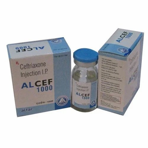 Alcef 1g with Water for Injection