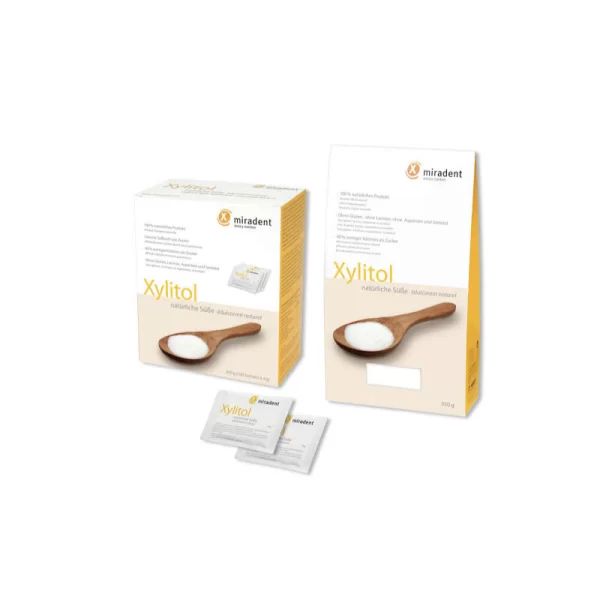 Miradent Xylitol Sweetener Sachet-100's