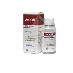 Amoxil 125mg/5mls Dry Powder