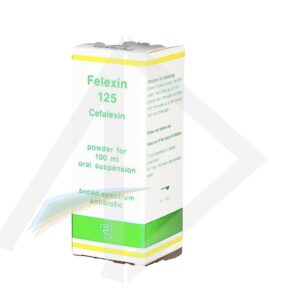 Felexin 125mg/5mils powder for suspension