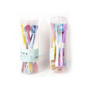 Eco- Smile Essential Toothbrush with a tongue Scraper