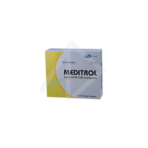 Meditrol 0.25mcg Capsules - 30's