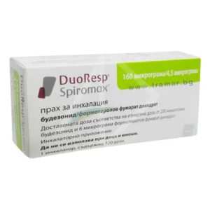DuoResp Spiromax 160 micrograms / 4.5 micrograms inhalation powder