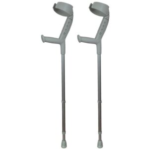 Elbow Crutches Pair Closed Arm – Height Adjustable