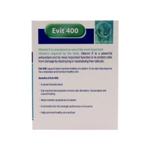 Vitamin E evit 400-1's