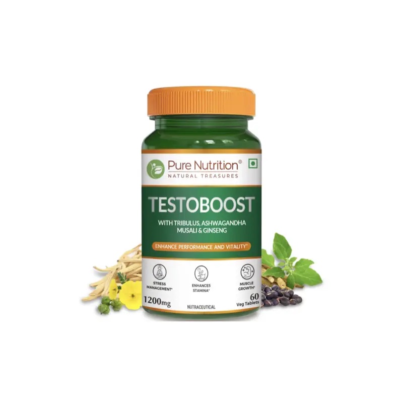 Pure Nutrition Testoboost: Natural Male Vitality Supplement - 60’s