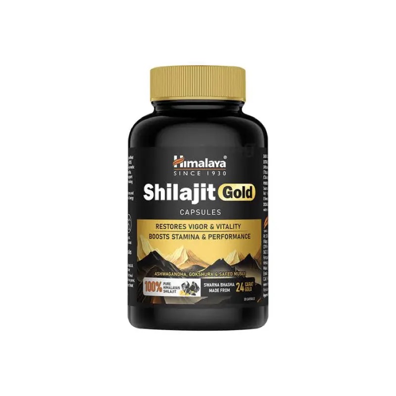 Himalaya Shilajit Gold: Enhanced Vigor & Performance Formula -60’s