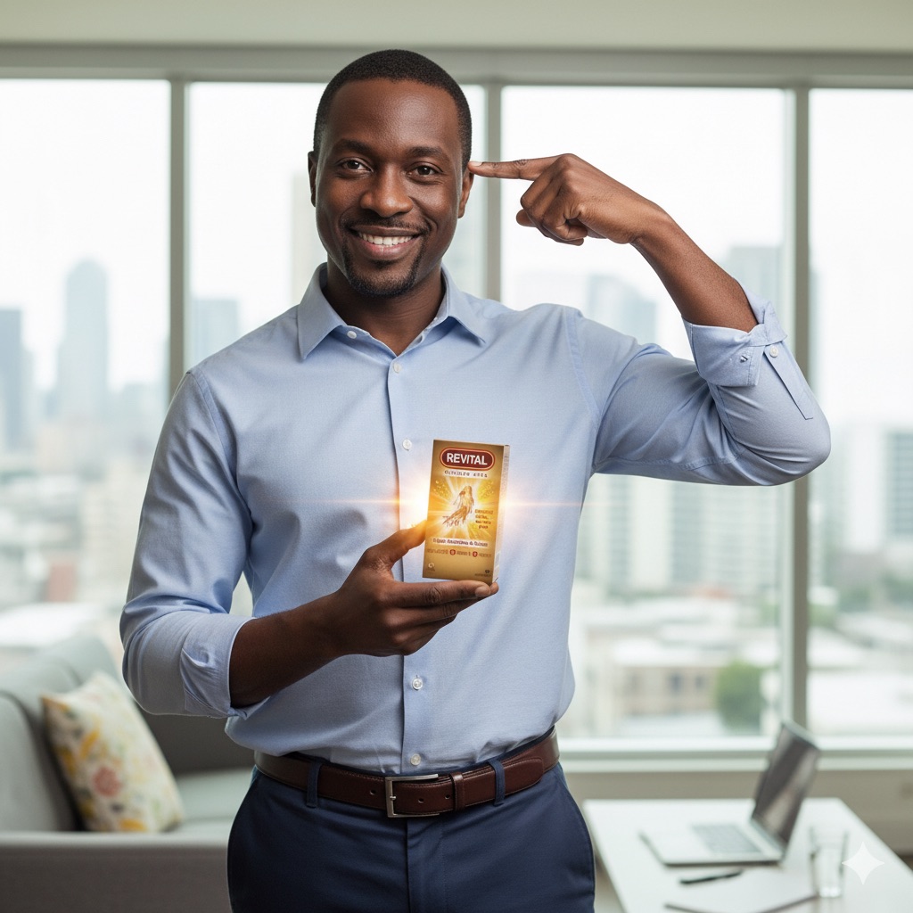 Revital Capsules: Ginseng, Vitamins & Minerals for Energy -30’s - Image 2